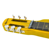 Karrera 29in 6-String Lap Steel Hawaiian Guitar - Metallic Gold ELE-LAP-6S-OR