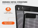 File Wall Rack, Six-Piece 1 Pocket Mesh Wall File Holder, Wall Mounted Magazine Mail Paper & V952-WJBGJHSWJSWS3167AV0