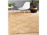 Natural Jute Rug 220 x 150cm for Living Room LSB-69097