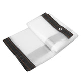 Transparent Tarp Cold Insulation Garden Rainproof Clear Poly Tarp Plant Cover Cloth 9.8 X 9.8ft V1294-YM0703-3111230141313