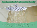 200mm Shower Head Round 304SS Polished Chrome Finish V63-826391