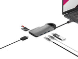 Cygnett Unite 7-in-1 USB-C Multiport Hub Adapter Dock V1202-V2-MPA-CY4550HUBC7