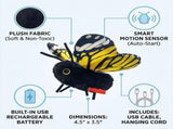 Smart Sensing Flapping Butterfly Interactive Cat, Blue, 3Set Artificial Butterfly, Rechargeable V1366-AZ2-W-15337