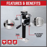 Trailer Caravan Canopy Jack Leg Stand Heavy Duty 2267KG/5000lbs Side Handle V465-95224