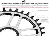 Bike Chainring, 30T 32T 34T 36T 38T 40T Bike Single Speed Chainring Suitable for Road Bike V1370-AZ4-12631