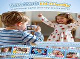 Children's Digital Camera 1080P HD with 2.4-Inch Screen, Instant Printing, Includes Paper & 32GB V1188-MS-325-0192