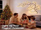 Jingle Jollys Christmas Willow Vine Lights Branch LED Fairy DIY Wall Decor 1.8m Warm White XMAS-MOT-BRANCH-GD