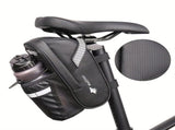 Bicycle Tail Bag with Quick Access Kettle Pocket & Reflective Safety Light V1106-139-BLA-38274