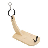 Wooden Ham Holder Stand Pine Wood Stable Ham Display Rack Stand for Carve and Slice Spanish Ham V1294-YM0901-3118250077712