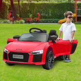 Kahuna R8 Spyder Audi Licensed Kids Electric Ride On Car Remote Control Red CAR-SPD-RD