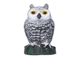 Plastic Hunting Fake Owl Decoys Outdoor Garden Yards Ornaments Pest Deterrent Repeller1022 V1294-YM0901-3111210028312