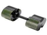 Powertrain Eon Dial Up 45KG Adjustable Dumbbell - Green DMB-B14-045-GN-1