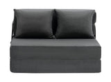 Folding Sofa Bed, 3-in-1 Foldable Couch Bed with 2 Pillows and Washable Cover, 25D High Density V952-ZDSFDDZSFSINLMIP6V0