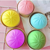 3pcs Dumpling Squeeze Stress Balls, Sensory Toys, Party Favors Handballs V1188-TSQQ-20426-1