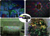 Outdoor Waterproof Laser Projection Light with RGB Dynamic Starry Sky Effect Ideal for Garden, V1341-ZY-UZXUQGTL-WHITE