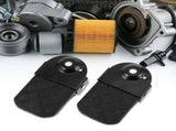 Black Aluminum Alloy Rear Wheel Support Foot Pegs 1 Pair Universal Motorcycle Accessories V1369-AZ3-W-19356
