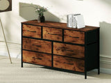 Levede Storage Cabinet Tower Chest CH1098-7-BR