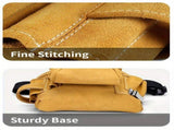 Leather Tool Pouch Tool Storage Australia Adjustable Belt Tool Pouch Fine - Yellow - Size regular V1106-DSZ-TOOL2-001-YEL-REGULAR