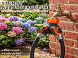 2Pcs 2 Ways Garden Hose with Enduring Zinc Alloy Universal Thread Design Water Hose Y V1366-AZ2-W-15008