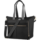 Travel Bag - Women's Travel Bag - Sports & Fitness Bag - Yoga Bag - Sports Bag - Carry-On Luggage V1265-260-BLACK1