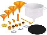 15PCS Coolant Funnel Kit - Universal Radiator Filling Funnels with Adapters V1192-GMCS-1016-004