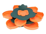 Snack Serving Tray Multifunction Large Capacity Flower Shape Nut Candy Serving Container for Home V1294-YM0523-3117220072112