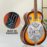 Karrera 40in Resonator Guitar - Sunburst RSN-NC40-SB