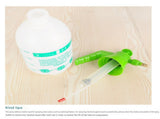 2L Orange Pressure Sprayer - PP Plastic Garden Watering Can with Adjustable Brass Nozzle, Hand Pump V888-ELOSUNG53583