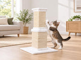 PaWz Cat Scratching Post 83cm Tall Sisal with Stable Base for Large Adults White PT1464-AU