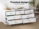 Artiss 7 Chest of Drawers Dresser Table White FUR-U-CDR-03-WH-AB