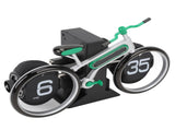 Bicycle Flip Clock Bike Shaped Flip Clock Battery Operated Retro Vintage Flip Down Desk Clock V1294-YM0901-3115240045414