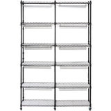 Plant Stand with Grow Light 6 Tiers 200W 59.1" Indoor Plant Grow Shelf V952-GNZWJ180CM12G2SEPV3