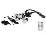 Outdoor Waterproof String Lights RGB Colorful Lights with RF IR Remote Control 100240VEU Plug V1294-YM0901-3119200177912