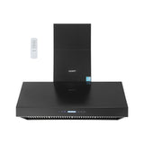 Devanti 1200mm Commercial BBQ Range Hood Dual Motor W/ Remote Control Black RH-RC-BBQ-1200