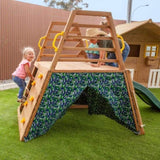 Lifespan Kids Cooper Climbing Frame with 1.8m Green Slide V420-LKSL-COOPER-GRN