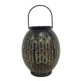 Solar Lanterns Outdoor Waterproof, Hanging Lanterns Powered with Handle, Decorative Metal V1366-AZ2-W-09392