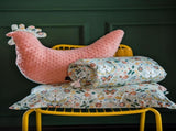 La Millou Dana's Hen Pillow SECRET GARDEN Papaya DTK-HEN-PA-SGN