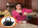 Tea Kettle Stovetop Whistling Teakettle, Classic Stainless Steel Teapot for Stove Top Use, Features V1192-AZ-W-32136