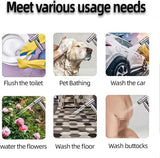 Hand Shower for Toilet & Cleaning - Adjustable Water Pressure & Universal Mounting - For Bathroom, V1188-ZXY-131-801