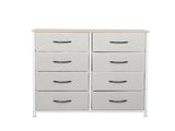 Levede Storage Cabinet Tower Chest Beige CH1049-CR