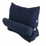 Large Backrest 60x22x50cm Triangular Design Detachable Soft Comfortable Reading Pillow Backrest for V1294-YM0523-3117220061719