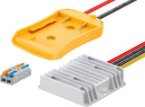20V to 12V Step-Down Converter for Dewalt Battery, DC Power Adapter, Voltage Reducer Transformer V1188-CYX-DP-376