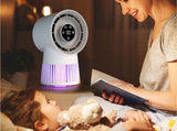 2 in 1 Electric Mosquito Lamp Fan Portable Mosquito Lamp Bug Zapper Desk Fan Bladeless V1308-DSZKI-916