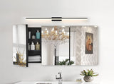 Medicine Cabinet, 25.5 x 40 inch, Medicine Cabinet for Bathroom with Mirror, Aluminum Frame Bathroom V952-JXYJJXJ25540X2HYLV0