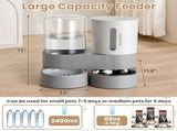 Cat Automatic Feeder Cat Water Dispenser Pet Feeding Set Cat Food Dispenser V1107-135-28452