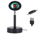 LED Sunset Projector Lamp Innovative USB Night Light for Home Restaurant Bar Decoration V1294-YM0901-3119210022811
