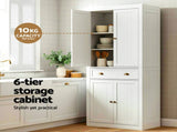 Artiss Buffet Sideboard Cupboard Cabinet White FUR-S-SID-03-WH-AB