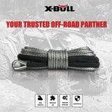 X-BULL Synthetic Dyneem Rope 5.5MM x 13M SK75 Car Tow Recovery Winch Cable Line V211-AUEB-XBSR002X10
