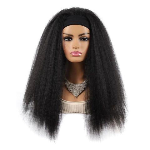 1B True Colour Long Hair Turban Headband With Corn Beard Wig PRL-1056214750DBT_NZ