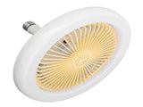 30W Light Fan 9.8in Small Aromatherapy Noiseless Ceiling Fan Light E27 LED Fan Light 86265V V1294-YM0703-3119230093111